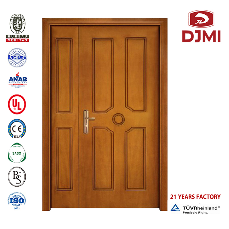 Puertas baratas Puerta de madera insonorizada con clasificación de incendio de 1 hora Personalizada Comprar Puerta de entrada de madera para vestíbulo Puertas cortafuegos interiores laminadas Nuevas configuraciones Puerta de puerta pri...