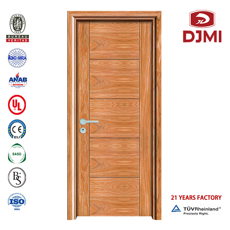 Fábrica china Ul 20 minutos Puerta cortafuego compuesta al ras Puertas de caoba maciza Puertas cortafuegos residenciales laminadas HDF de núcleo sólido de alta calidad Proveedor de puertas cortafuegos clasificado 45 minutos Puertas in...