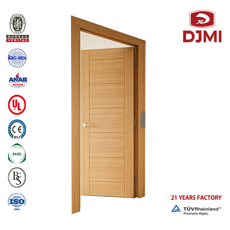 Nuevos ajustes en el hotel Puerta de madera resistente al fuego de 1 hora Fábrica china Puerta de resistencia de entrada del hotel Puertas de madera resistentes al fuego de 60 minutos Nuevos ajustes Puerta de madera a ras de fuego de ma...