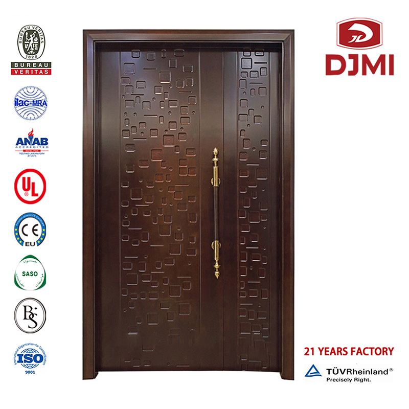Almacén de madera barato cortafuegos madera entrada puerta apartamento personalizado madera interior Fire Hotel cuarto Fire Gate Gate CE / BV / BS nuevo diseño europeo estándar Fire madera modelo principal Hotel Fire Gate estilo de ta...