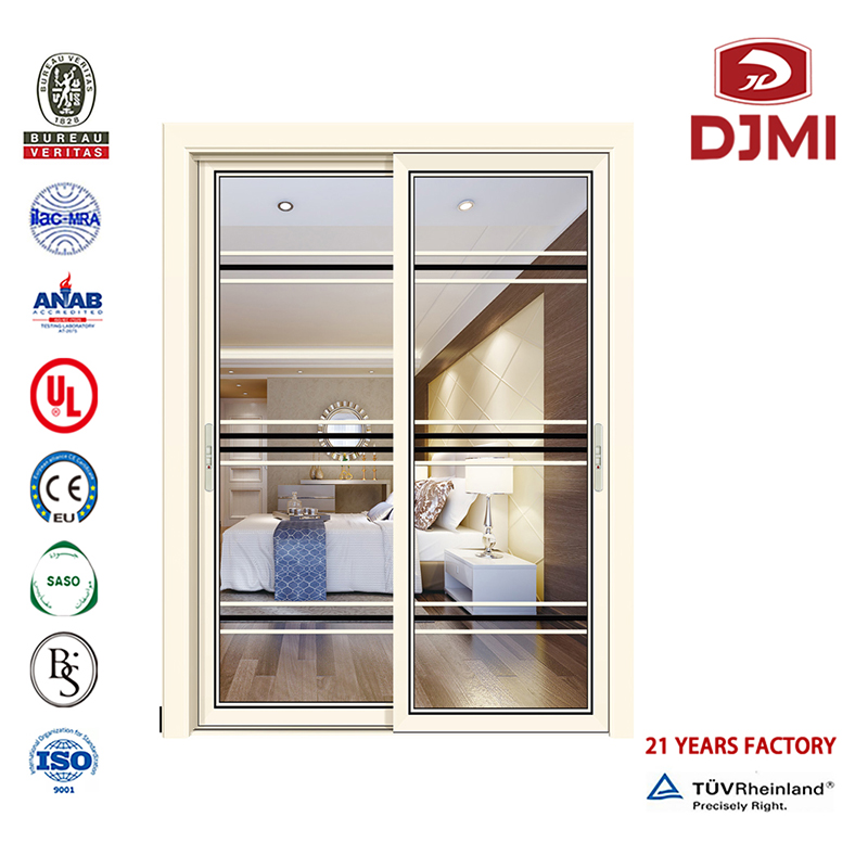 Puertas profesionales Patio corredizas Estilo francés Diseño de grano de madera Rejilla de puerta de aluminio Ventana nueva y diseño de grano de madera Shoji corredizo Rejilla de puerta de aluminio Nuevo diseño de interiores Marcos d...