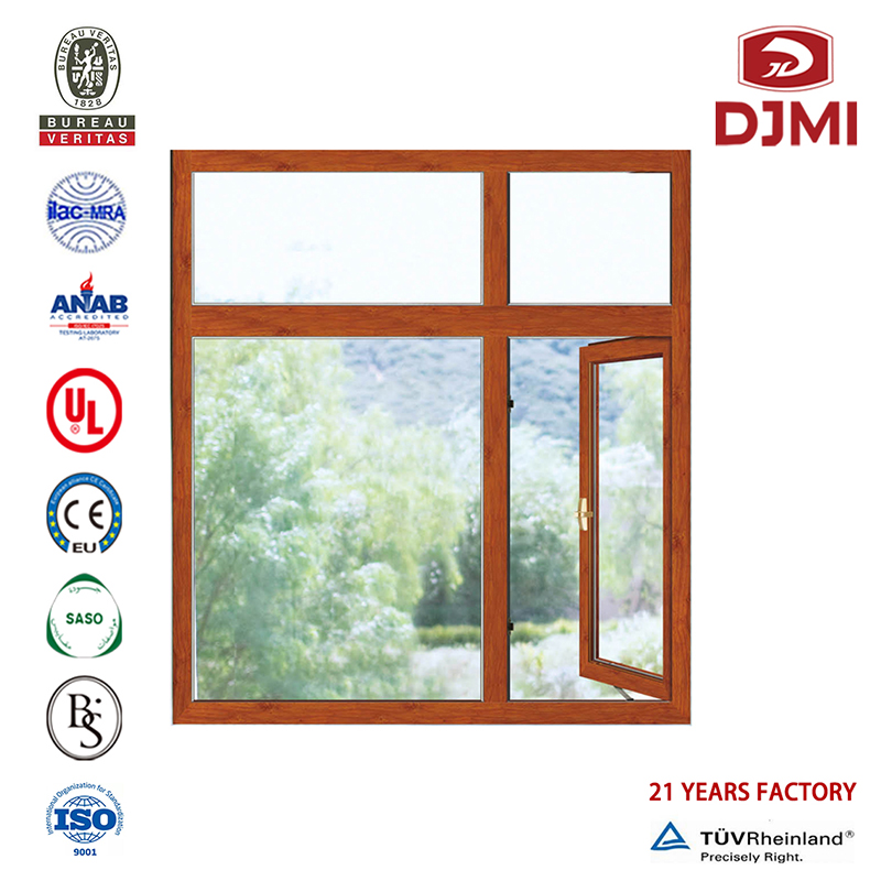 Ping Open Windows Factory mínimo personalizado 5m acero Chino ping ventanal vidrio aluminio Guangzhou fábrica precio de ventana multiuso durable ciclomotor color Ping ventana abrir