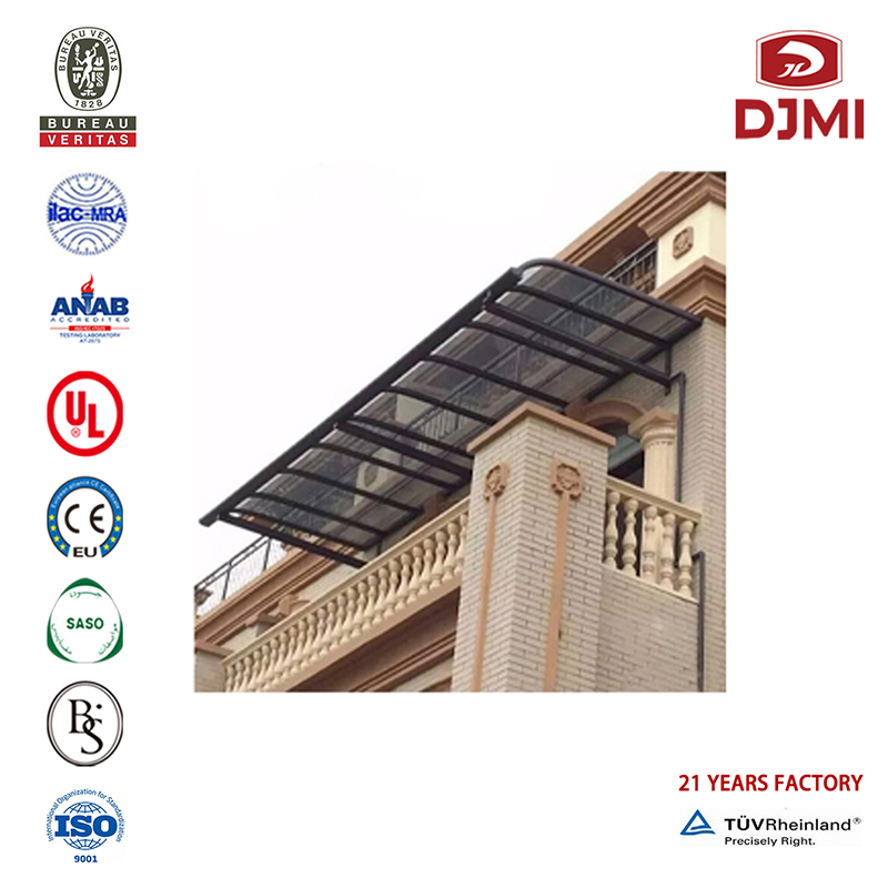 Un garaje de chozas exteriores especializado con arcos para techos, un cobertizo nuevo diseño capó impermeable policarbonato de cricket, un cobertizo nuevo terraza techo plano garaje de metal, un garaje de aluminio