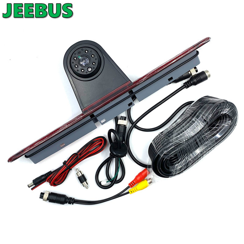 Cámara de luz de freno impermeable de visión nocturna HD para Benz Sprinter VW Crafter 2007-2019