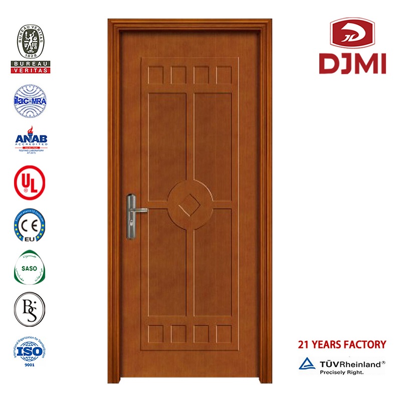 Nueva configuración Panel elevado de madera de doble hoja Puerta cortafuego de madera Puertas interiores Hotel Fábrica china Uso interior personalizado 90 Minut Madera Ul Puertas resistentes al fuego Habitación Puerta del hotel Madera...