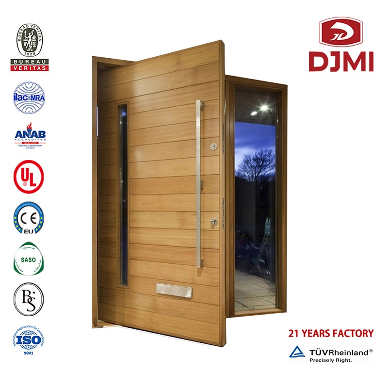 Nuevo diseño de puertas delanteras de Seguridad gran Villa moderna residencia doble acero diseño diseño de madera clave clave puerta principal puerta de madera puerta de la puerta principal de la puerta principal puerta de madera nuev...