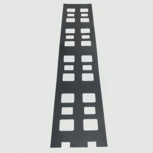 0175 mmpc aisladores de placas aislantes de negro resistentes a los pirorretardantes a alta temperatura