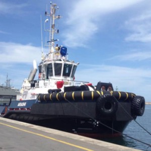 Equipo de remolcador resistente a los muelles marinos