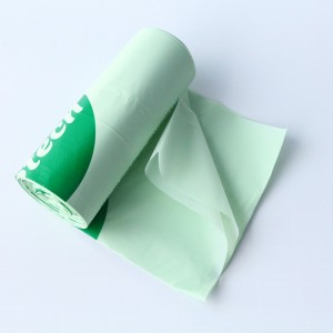 Abono orgánico biodegradable bolsa de camisetas de compra