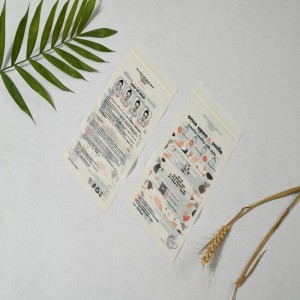 Bolsas de cremallera personalizadas de abono orgánico biodegradable