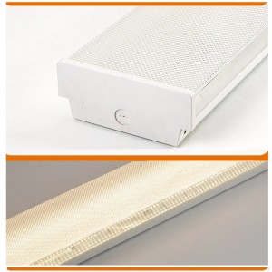 Un rombo de 7 pulgadas, un LED envolvente de 40 W, 4.000 K de blanco neutral, una Luz LED de garaje de 4 pies.