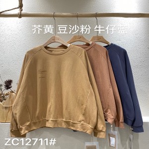 Diseño liviano estilo de cuello muy sencillo coser mangas estilo recreativo seda talla talla talla talla grande 1.711 camiseta