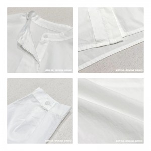 Diseño liviano estilo estilo estilo casual estilo rayado rayado extra grande camisa cuello 17.718