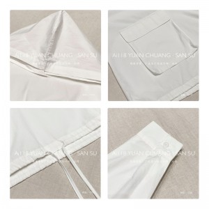 Diseño liviano estilo estilo casual, barra rayada, extra grande, camisa suelta 17.720