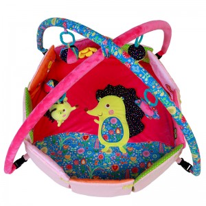 Alfombra de juego para bebés Polygon - Hedgehog