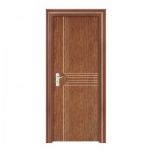 Precio de fábrica, puerta de wpc de alto rendimiento, puerta de baño para Israel, Arabia Saudita, mercado entre puertas de madera, puerta de casa moderna