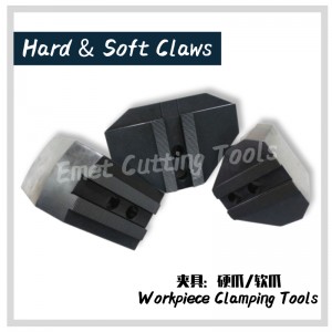 Accesorios y conexiones para máquinas herramienta Emet \\/ Herramientas de sujeción de piezas de trabajo \\/ Garras duras y blandas \\/ Portabrocas