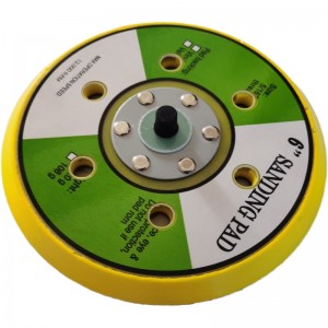 Almohadillas de pulido de 6 pulgadas para amoladora angular, almohadilla de respaldo de disco de lijado para lijadora orbital, accesorios de herramientas eléctricas