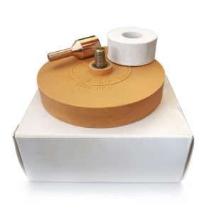 Rueda de goma de goma para adhesivo Pegatina Piñtripe calcomanía y removedor gráfico con 1/4 \\\\\\\\\\\\\\\\\\\\