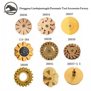 Goma de borrar calcomanías de ruedas Goma de borrar ruedas desmontar accesorios de Goma de mascar