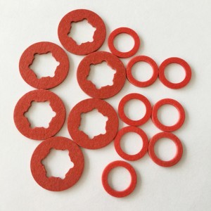 Papel rápido redondo resistente a altas temperaturas, papel rápido rojo resistente al fuego, papel de aislamiento eléctrico