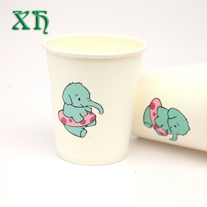 Vasos de papel biodegradables 5oz vaso de papel para agua