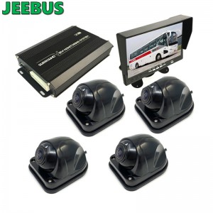 3D 1080P 360 Bus Paking Camera Car Reverse Aid Truck Cámara de 360 ​​grados Sistema de seguridad con vista de pájaro