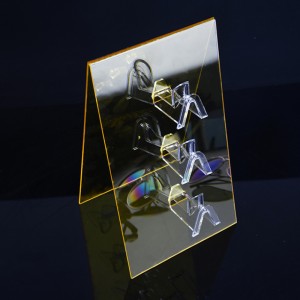 Tmj PP - 575 OEM marco de exposición al suelo para gafas de sol acrílicas personalizadas