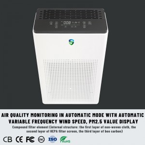 Purificador doble (purificación activa + purificación pasiva)