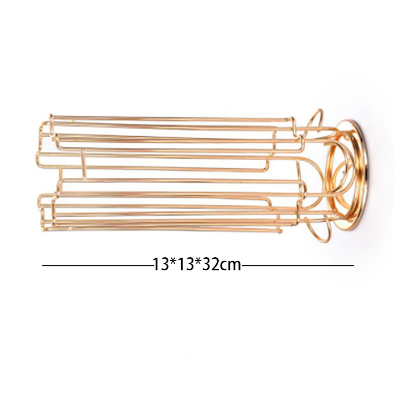 Tmj PP - 582 360 degree Rotary metal base Coffee pod Station Coffee Capsule Display Frame