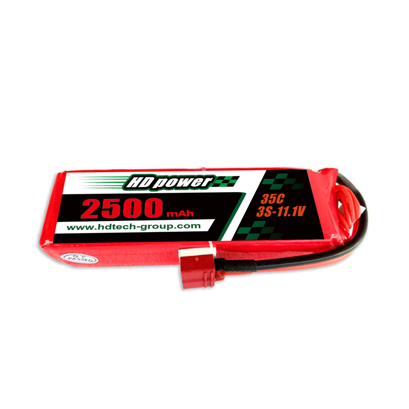 Batería lipo HD POWER 2500mAh 35C 3S 11.1V