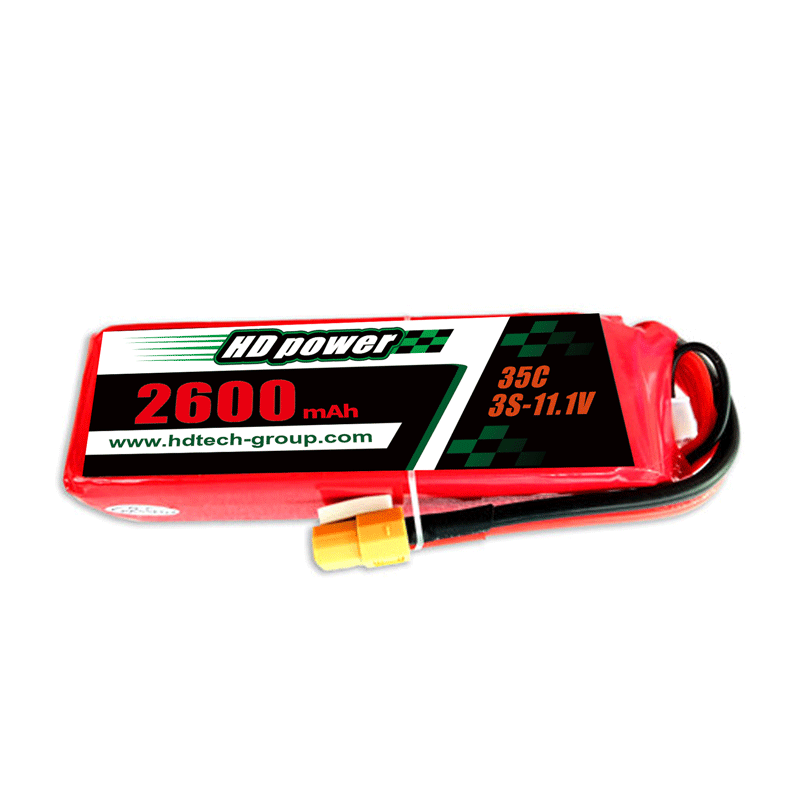 Batería lipo HDPOWER 2600mAh 35C 3S 11.1V