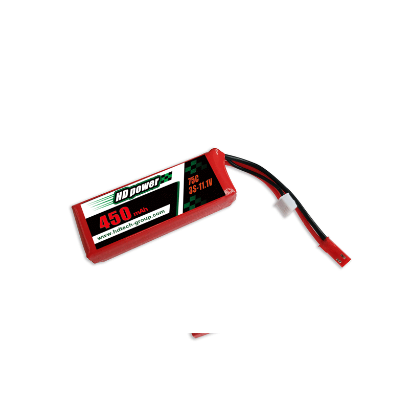 Fuente de alimentación de alta definición 450mah 75C 3s 11,1v fpv batería lipo