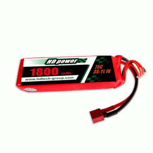 Fuente de alimentación de alta definición 1800mah 75C 3s 11,1v batería de litio