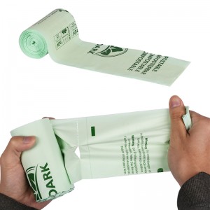 Bolsa de correo de almidón de maíz Bolsas de correo de polietileno de burbujas compostables biodegradables de almidón de maíz de buena calidad