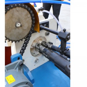 Máquina laminadora automática de tres ejes con leva HB-16