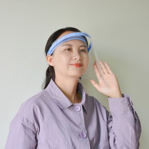 Visera de protección facial dental desmontable anti salpicaduras Viseras de protección facial ajustable Pantalla facial transparente