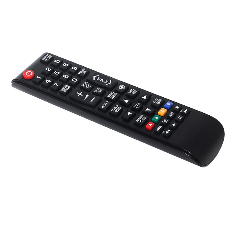 Popular y vendedor caliente 44 teclas reproductor de dvd control remoto IR \/ 2.4Ghz samsung TV control remoto para lcd led TV control remoto