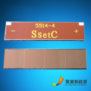 Paneles solares para calculadoras Panel solar de silicio amorfo para interiores