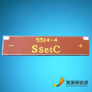 Paneles solares para calculadoras Panel solar de silicio amorfo para interiores