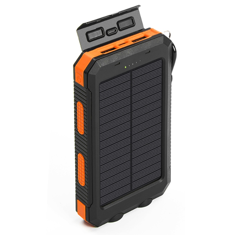 Cargador móvil del banco de la energía solar de la prenda impermeable 8000mAh del compás del diseño único