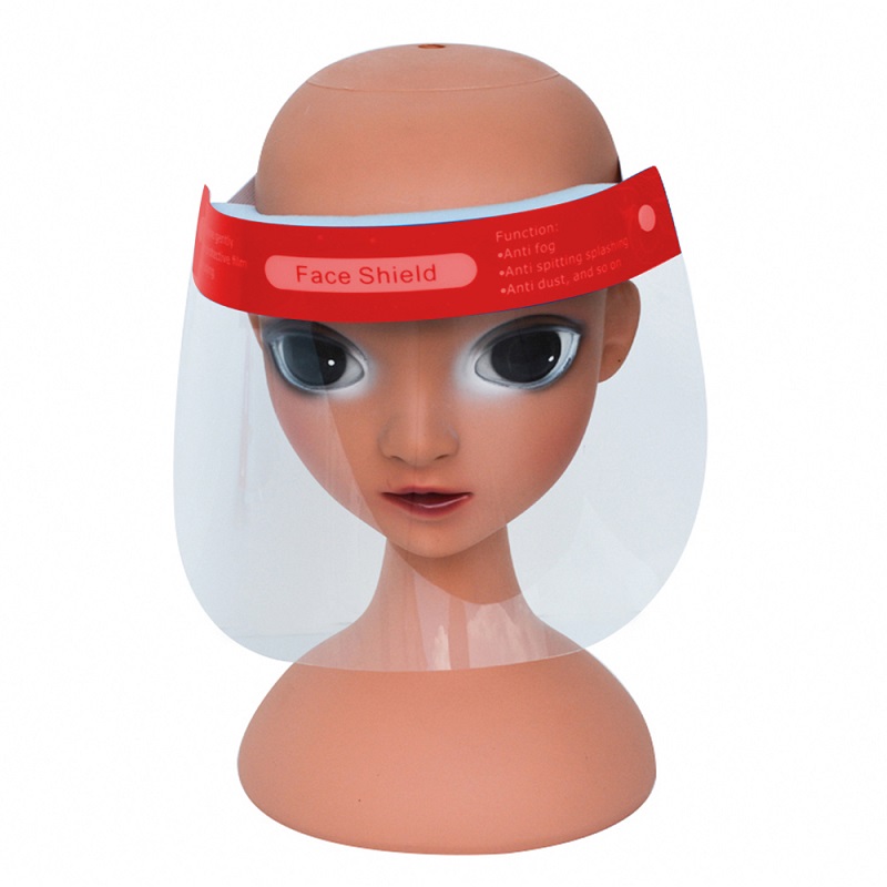 En166 Mascarilla de seguridad con protección facial reutilizable personalizada para niños, antivaho