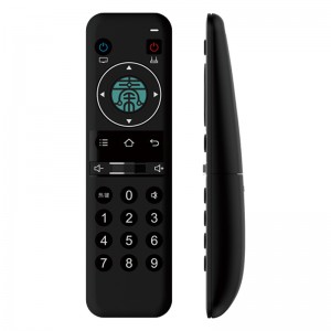 Factory Universal 2.4G Wireless USB Control de voz Air Fly Mouse TV Control remoto para lg TV \\/ set top box