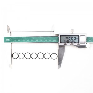 Punto al por mayor diámetro 0.8 pulgadas negro desechable banda de goma elástica alta banda de goma para el cabello