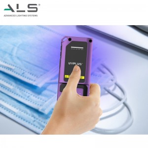 Esterilizador inteligente de linterna portátil uvc