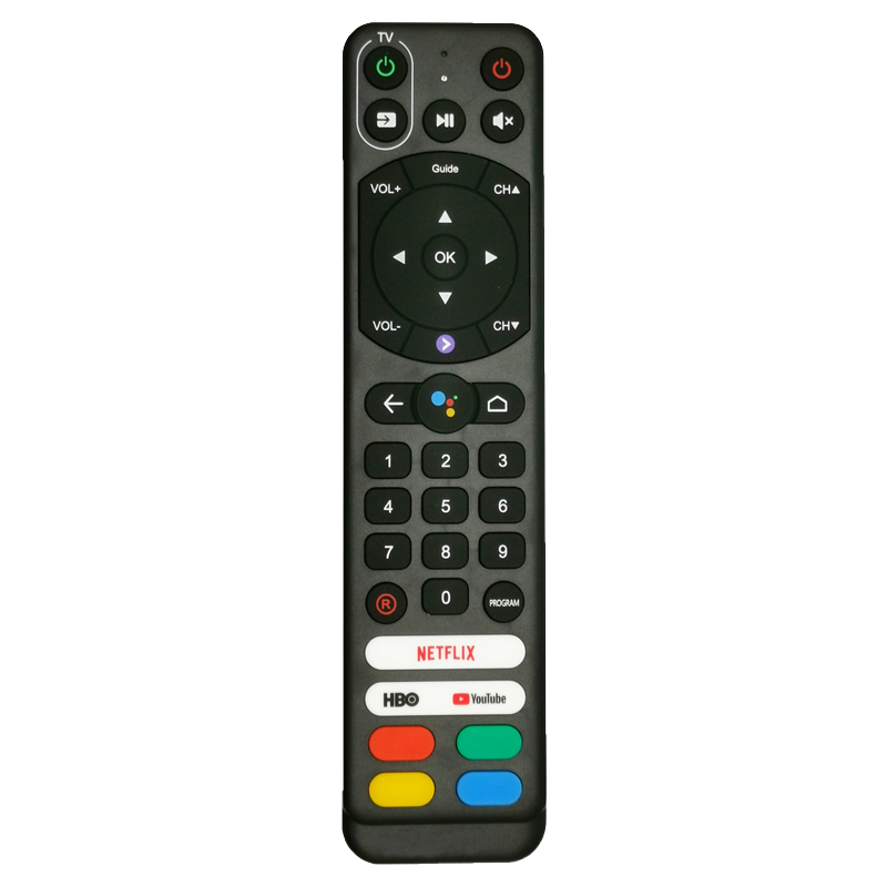 Salida de fábrica Control remoto universal TV Control Bluetooth inalámbrico con función de voz para todas las marcas TV \/ decodificador \/ Android TV \/ STB