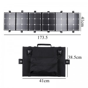 Bolsas plegables solares 180W