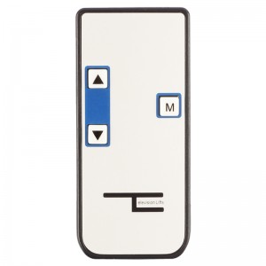 Nueva fábrica de 3 teclas, electrodomésticos industriales, control remoto BLE delgado, control remoto de audio RF, control remoto de volumen, luz LED, control remoto