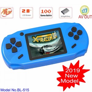 16 bits BL - 515 2,8 pulgadas LCD consola de juego portátil
