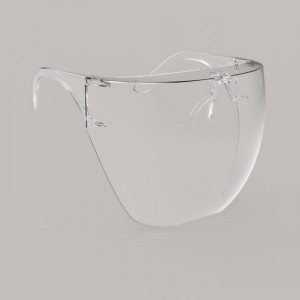 Equipo de seguridad antiniebla Pantalla facial de plástico de aislamiento personalizado Blocc